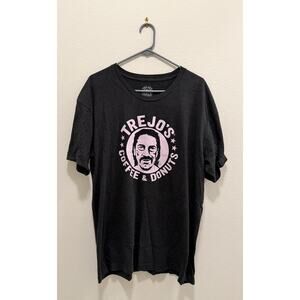 Trejo’s Donuts Black Graphic T-Shirt - Danny Trejo - Unisex XL - Preowned